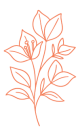 Icon Pflanze orange